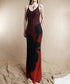 Flower Gradient Dress